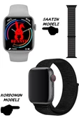 Akıllı Saat Nfc Özellikli Wacht 8 Pro Bt Konuşma Özellikli Akıllı Saat HASIR KORDON thumbnail 1