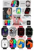 Akıllı Saat Samsung Galaxy A20 Uyumlu Watch 9 PRO Konuşma Özellikli AMOLED EKRAN 45MM - 2