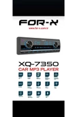 For-X X-7350-FM-USB-MP3-BT5.1-4X60W-3 ANFİ ÇIKIŞLI-APP KONTROL-SESLİ KOMUTLU OTO TEYP - 1