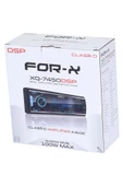For-X XQ-7450-4X100W-MİKROFONLU-DSP İŞLEMCİ-7 RENK-BT5.0-USB-RADYO-MP3-4 ANFİ ÇIKIŞ-PROFESYONEL TEYP - 1
