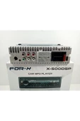 For-X X-500DSP-7 RENK IŞIK-FM-AUX-MP3-BT5.1-2 USB-TELEFON ŞARZ ETME-3ANFİ ÇIKIŞLI-4X60W-DAHİLİ-HARİCİ MİKROFON-DSP İİŞLEMCİLİ PROFESYONEL TEYP - 3