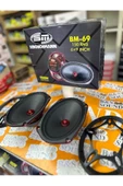 Boschmann 900 WAT 150 RMS OVAL MİDRANGE KIRMIZI MERMİ GÖBEK KAPAKLI - 3
