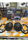 Boschmann 900 WAT 150 RMS OVAL MİDRANGE KIRMIZI MERMİ GÖBEK KAPAKLI - 1