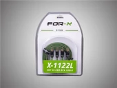 FOR-X X-1122L-PROFESYONEL-ÜST SEVİYE-PARAZİT YAPMAYAN-YÜZDE 100 BAKIR 5 METRE-RCA KABLO - 1