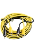 For-X Full Bakır Profesyonel 5 Mt 2rca 2rca Oto Amfi Sinyal Kablosu - 3