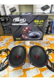 Boschmann 900 WAT 150 RMS OVAL MİDRANGE KIRMIZI MERMİ GÖBEK KAPAKLI - 4