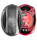 Boschmann Bm Audio Oval 6x9 Kayık Midrange 900 Watt 150 Rms Kurşun Göbek Kapaklı Takım - 6