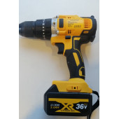 MAXSTAR 36V - 5Ah DARBELİ - ÇİFT BATARYALI ŞARJLI MATKAP - 3