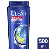 CLEAR ŞAMPUAN MEN 500ML-DUŞ FERAHLIĞI YEŞİL ÇAY - 1