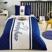 Taç Fenerbahçe 1907 Glow Tek Kişilik 120X200 Lastikli Çarşaflı Nevresim Takımı - 1