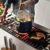 Joseph Joseph 45045 Space 25 cm Kapaklı Çorba Tenceresi - 5