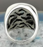 Esmaül Hüsna Dua Yazılı 925 Ayar Gümüş Yüzük thumbnail 5