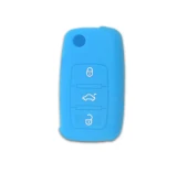 VW Jetta Golf Passat Polo Caddy Tiguan Silikon Anahtar Kılıfı thumbnail 1