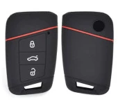 VW Tiguan Start Stop Silikon Anahtar Kılıfı - 2