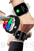 Samsung Galaxy A20 Uyumlu Akıllı Saat Konuşma Özellikli Watch 9 PRO 45MM AMOLED EKRAN - 3