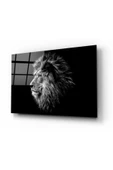Aslan Dekoratif ve Modern Cam Tablo - 1