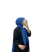 JAKARLI MİDYE DESENLİ ŞAL 1027 - 7