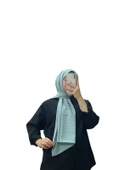 JAKARLI MİDYE DESENLİ ŞAL 1027 - 6