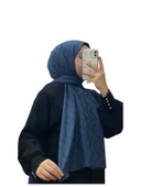 JAKARLI ZİKZAK DESENLİ ŞAL 1028 - 7