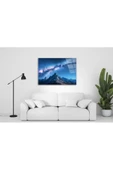Dağ Manzarası Dekoratif ve Modern Cam Tablo 50x70 Cm - 1