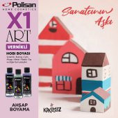 Polisan X1art Vernikli Hobi Boyası 120ml - FUŞYA - 7