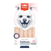 Wanpy Somonlu & Tavuklu Krema Köpek Ödülü 5x14 Gr - 1