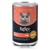 Reflex Plus Püre Somonlu Yetişkin Kedi Konservesi 395 Gr - 1