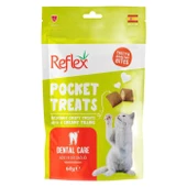 Reflex Pocket Treats Ağız Ve Diş Sağlığı Yetişkin Kedi Ödül Maması 60 Gr - 1
