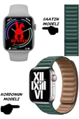 HUAWEİ Uyumlu Nfc Özellikli Bt Konuşma Özellikli Wacht 8 Akıllı Saat Deri Krdn - 1