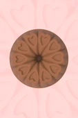 Kalp Desenli Yuvarlak Silikon Kek Kalıbı 23 cm - 4