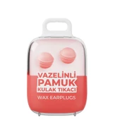 Vazelinli Pamuk Antibakteriyel Kulak Tıkacı 2'li - 1
