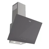 Uğur UAD 6011 GA3D 60 cm Gri Cam Duvar Tipi Ankastre Davlumbaz - 6