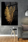 Inci Küpeli Kız Dekoratif ve Modern Cam Tablo 50x70 Cm - 1
