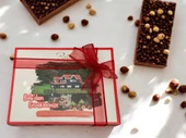 Rayess Sütlü Beyaz Çikolata Kaplamalı Fındık Parçacıklı Krokanlı Çikolata 160 GR - 1