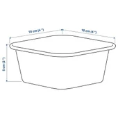 SUMUHOME NOJIG DÜZENLEME SAKLAMA KUTUSU BEJ 10X10X5 CM - 6