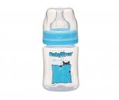 Baby Time BT076 Geniş Ağız Pp Biberon 150 Ml - Mavi - 1