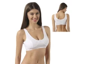 BEYAZ 110 BEDEN RİBANA SÜTYEN - 1