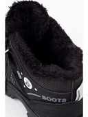 Moda Ayakkabı 233 Siyah Erkek Çocuk Bot Ayakkabı thumbnail 5