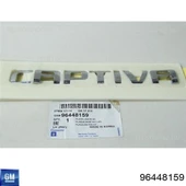 Chevrolet Captiva ''Captiva'' Yazısı Gm - 1