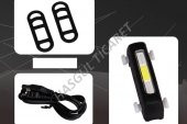 Hsgl Bisiklet Comet Usb 120 Lümen Güçlü Fonksiyonlu Far - 4