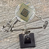 Çok Fonksiyonlu Çift Kollu Ayarlanabilir Tamir Büyüteç Seti - 5