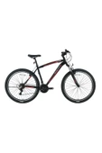 Bisan BİSAN MTS 4600 ERKEK DAĞ BİSİKLETİ 48CM V 27.5 JANT 21 VİTES MAT SİYAH KIRMIZI - 1