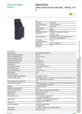 Schneider Faz Kontrol Rolesi (Motor Koruma Rolesi) 380-400 V - 4