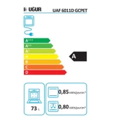 Uğur UAF 6011D GCPET Gri Ankastre Fırın - 2