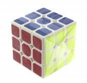 Beyaz Zemin Üzeri Renkli Zeka Küpü 3X3X3-5,5 cm - 1