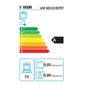Uğur UAF 6011D BCPET Fry Art Beyaz Ankastre Fırın - 3