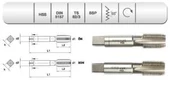 EVAR  HSS DIN 5157 2 Lİ EL KILAVUZU G 1/2"X1 - 1