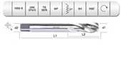EVAR  HSSE DIN 374/C   35'  HELİS  M  6X0.75 - 1