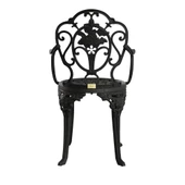 Ferforje Görünümlü Plastik Isparta Tek Sandalye, Bahçe, Balkon Ve Dış Mekanda Kullanılabilir Sandalye - 3