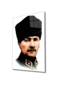 Atatürk Dekoratif ve Modern Cam Tablo 4 mm Dayanıklı Temperli Cam - 1
